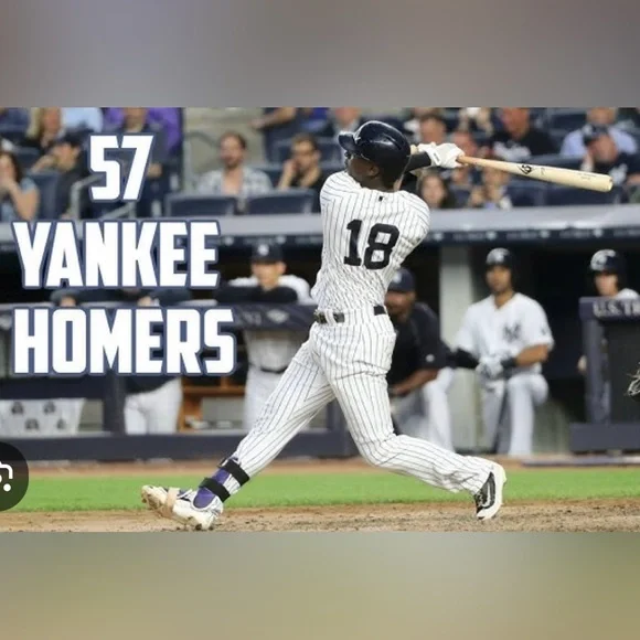 Majestic New York Yankees Didi Gregorius Navy Blue Number 18 Cotton T Shirt - Picture 7 of 9